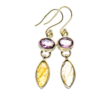 Labradorite Earrings handcrafted by Ana Silver Co - EARR413367