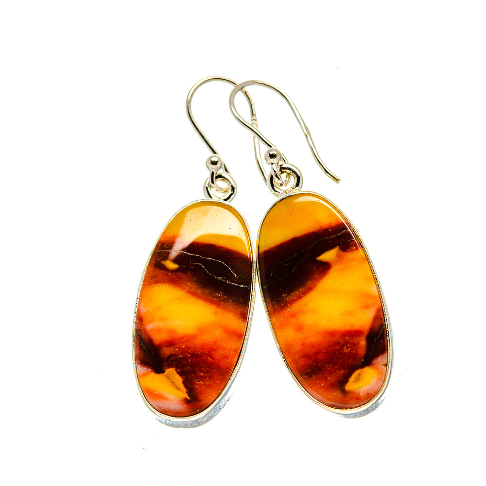 Mookaite Earrings handcrafted by Ana Silver Co - EARR413418