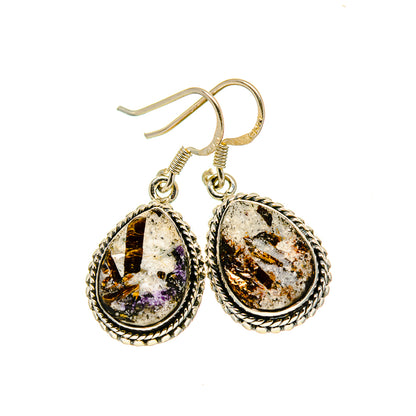 Astrophyllite Earrings handcrafted by Ana Silver Co - EARR413440