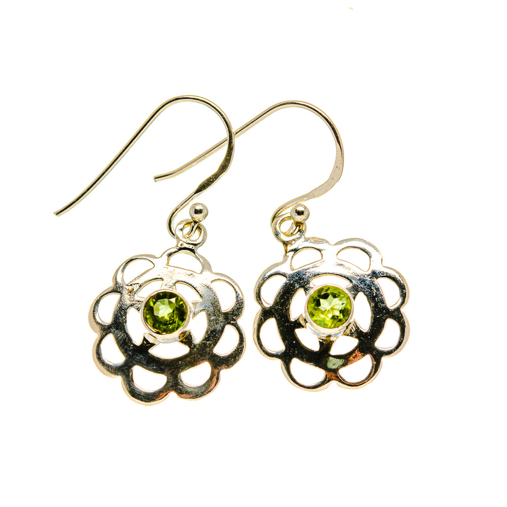 Peridot Earrings handcrafted by Ana Silver Co - EARR413455
