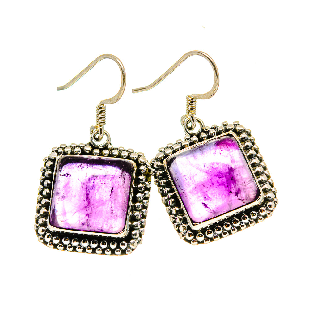 Amethyst Earrings handcrafted by Ana Silver Co - EARR413465