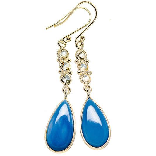 Owyhee Opal Earrings handcrafted by Ana Silver Co - EARR413469