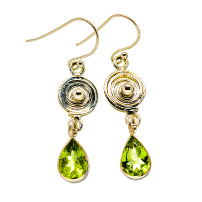 Peridot Earrings handcrafted by Ana Silver Co - EARR413488