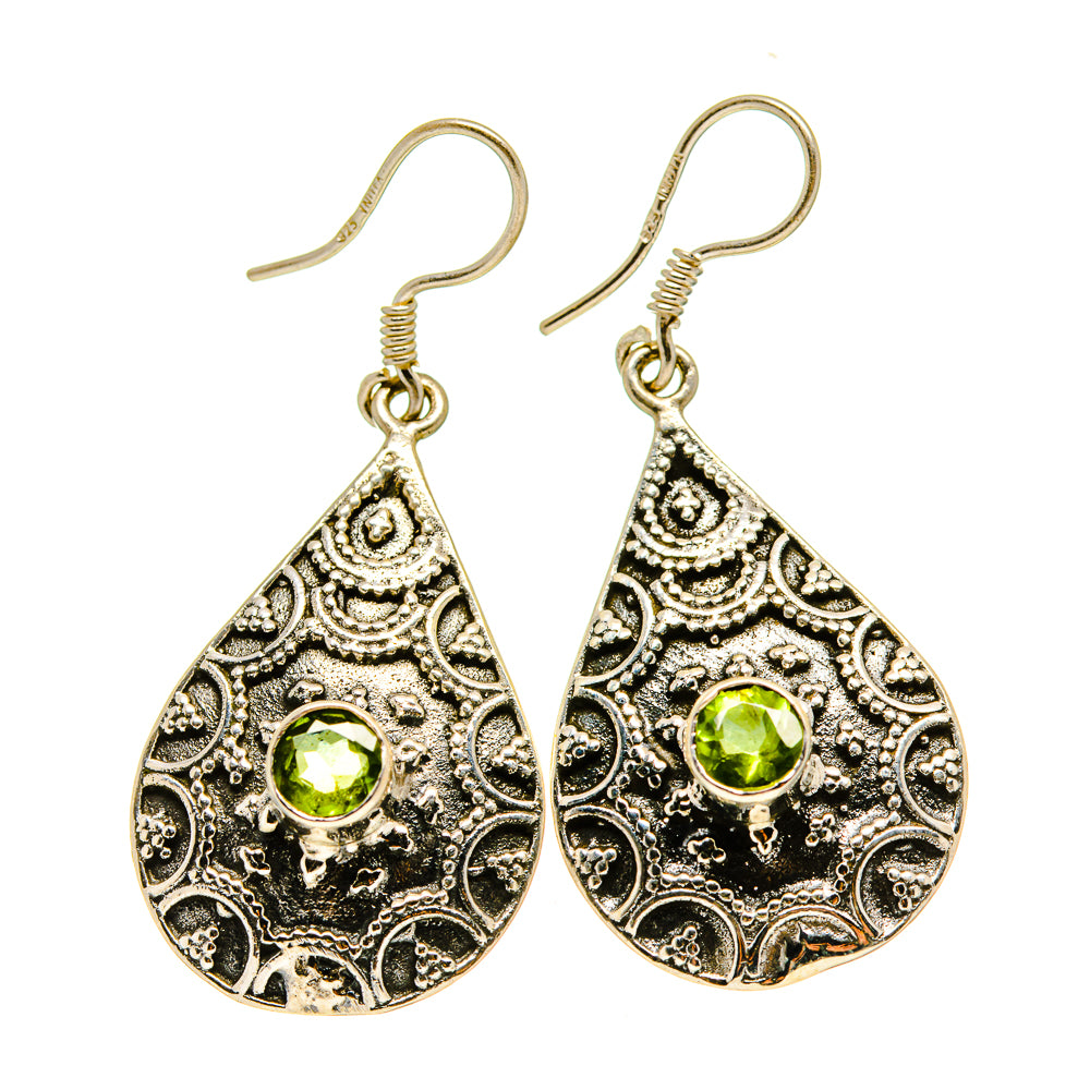 Peridot Earrings handcrafted by Ana Silver Co - EARR413499