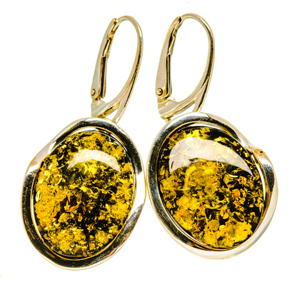 Baltic Amber Earrings handcrafted by Ana Silver Co - EARR413510