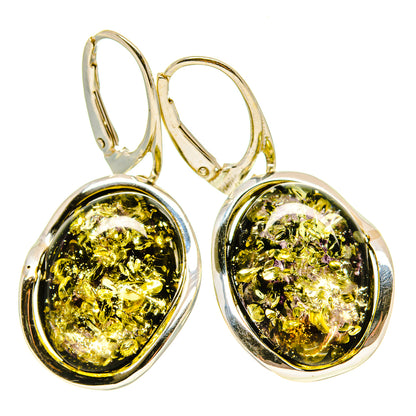 Baltic Amber Earrings handcrafted by Ana Silver Co - EARR413512