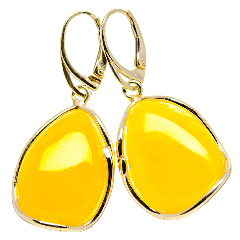Baltic Amber Earrings handcrafted by Ana Silver Co - EARR413529