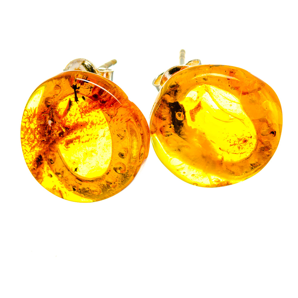 Baltic Amber Earrings handcrafted by Ana Silver Co - EARR413532