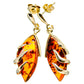 Baltic Amber Earrings handcrafted by Ana Silver Co - EARR413535