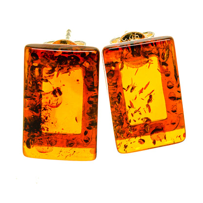 Baltic Amber Earrings handcrafted by Ana Silver Co - EARR413546