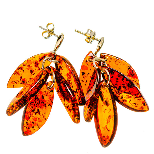 Baltic Amber Earrings handcrafted by Ana Silver Co - EARR413559