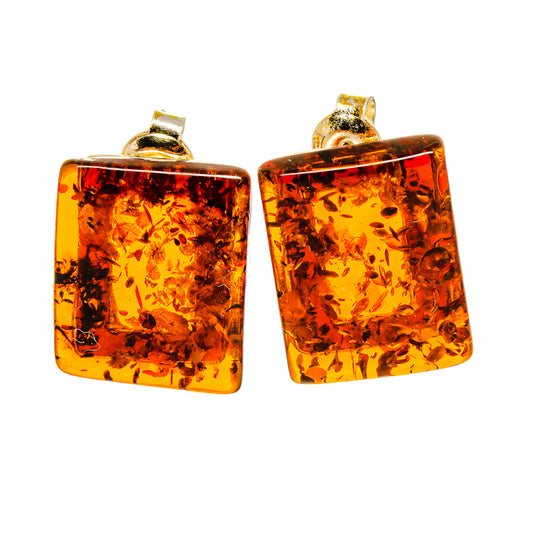 Baltic Amber Earrings handcrafted by Ana Silver Co - EARR413573