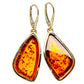 Baltic Amber Earrings handcrafted by Ana Silver Co - EARR413575