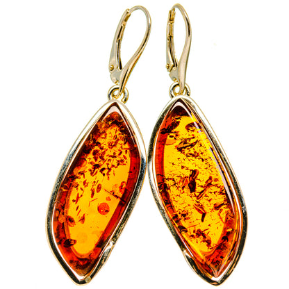 Baltic Amber Earrings handcrafted by Ana Silver Co - EARR413588