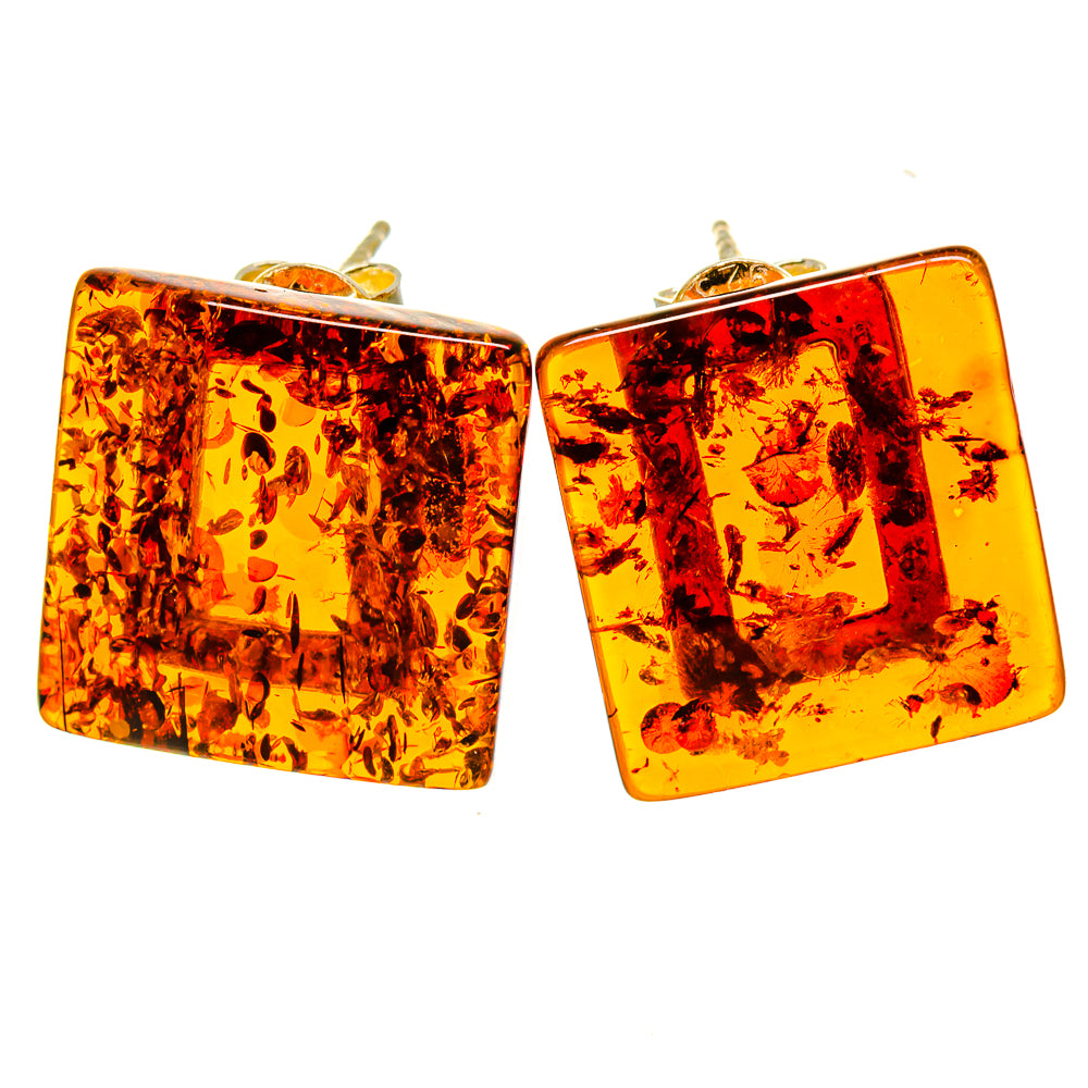 Baltic Amber Earrings handcrafted by Ana Silver Co - EARR413597