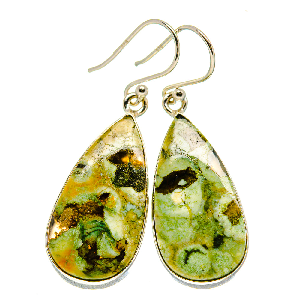 Rainforest Opal Earrings handcrafted by Ana Silver Co - EARR413626