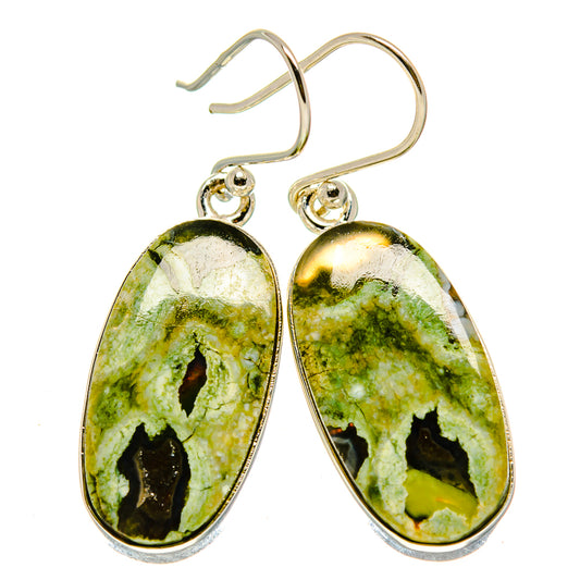Rainforest Opal Earrings handcrafted by Ana Silver Co - EARR413695