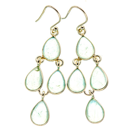 Aquamarine Earrings handcrafted by Ana Silver Co - EARR413722