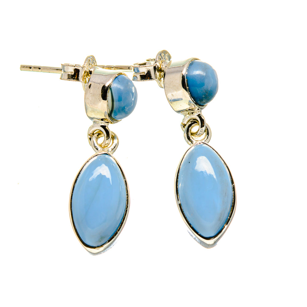 Owyhee Opal Earrings handcrafted by Ana Silver Co - EARR413735