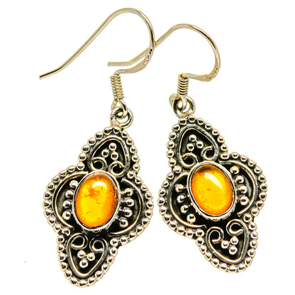 Citrine Earrings handcrafted by Ana Silver Co - EARR413760