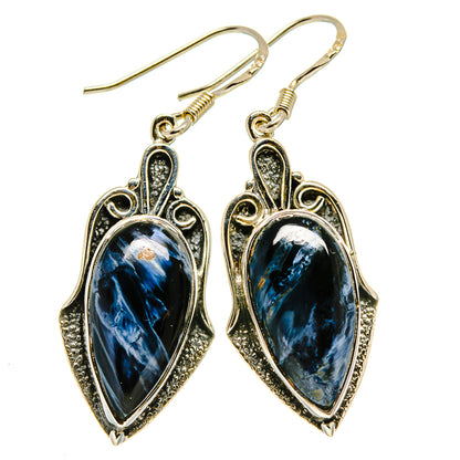 Pietersite Earrings handcrafted by Ana Silver Co - EARR413764