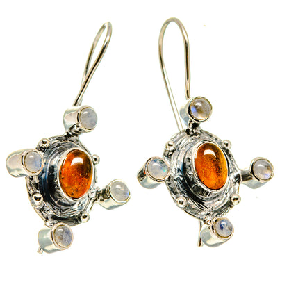 Carnelian Earrings handcrafted by Ana Silver Co - EARR413779