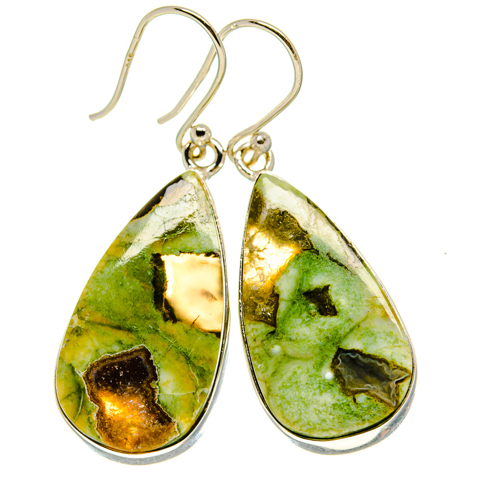 Rainforest Opal Earrings handcrafted by Ana Silver Co - EARR413781