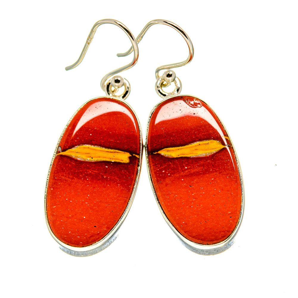 Mookaite Earrings handcrafted by Ana Silver Co - EARR413791