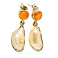 Mother Of Pearl Earrings handcrafted by Ana Silver Co - EARR413809