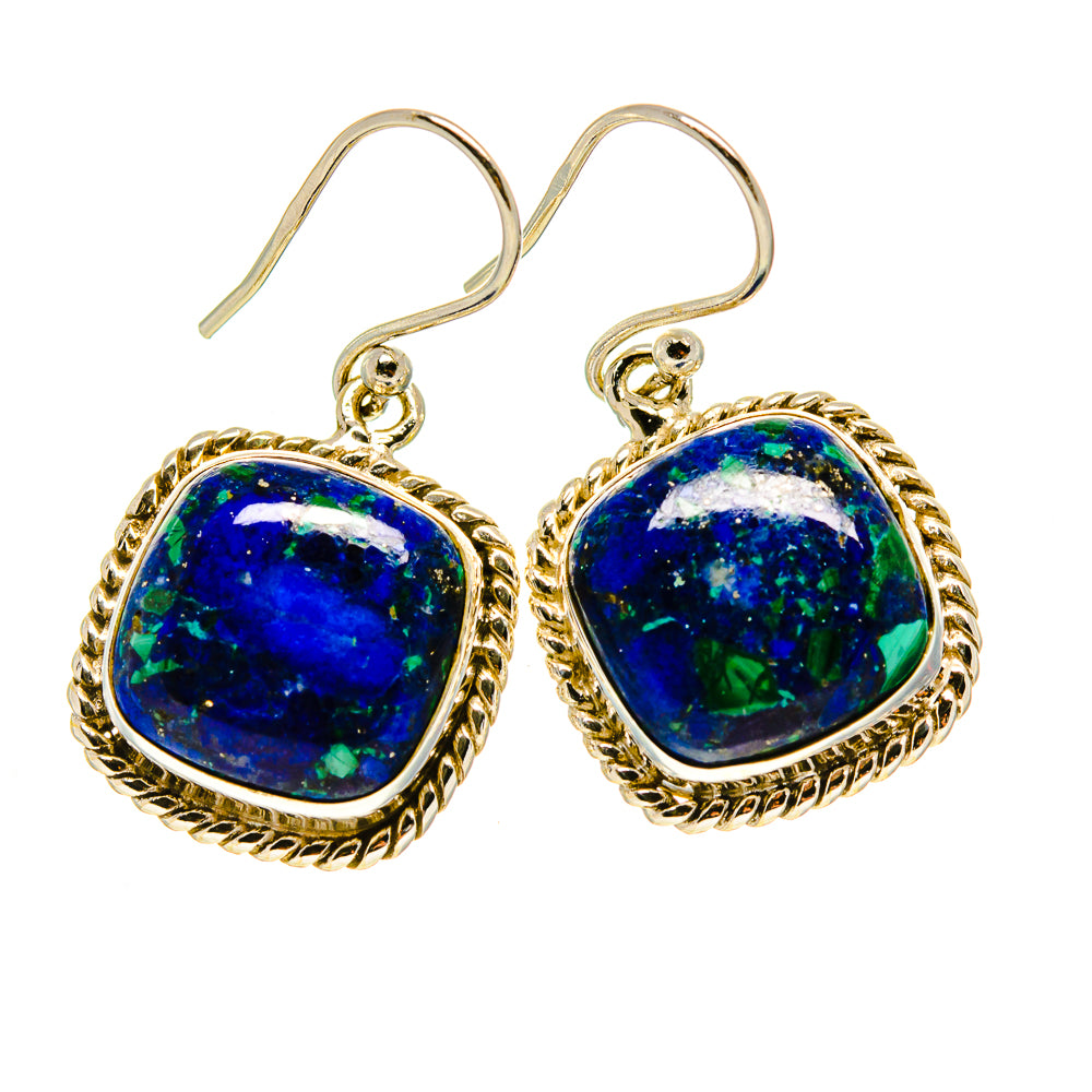 Azurite Earrings handcrafted by Ana Silver Co - EARR413825