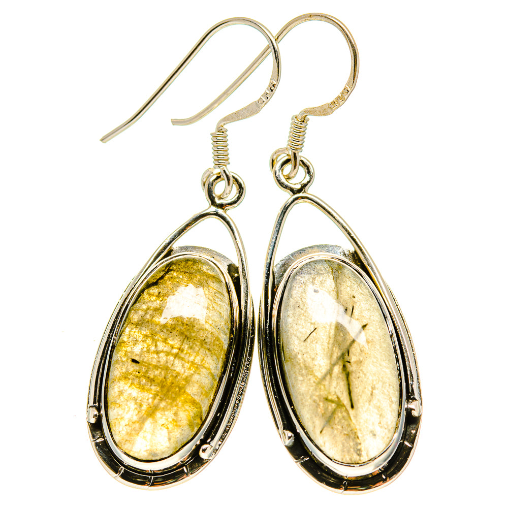 Labradorite Earrings handcrafted by Ana Silver Co - EARR413842