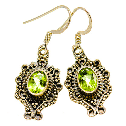Peridot Earrings handcrafted by Ana Silver Co - EARR413844
