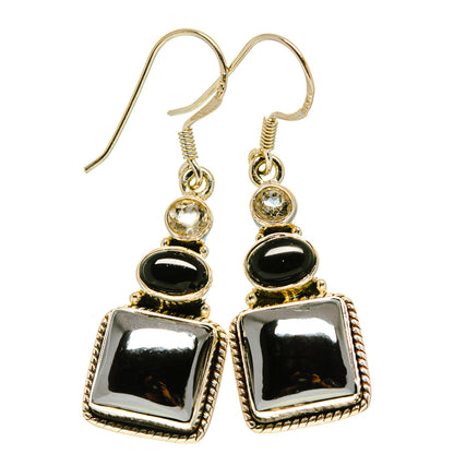 Hematite Earrings handcrafted by Ana Silver Co - EARR413848