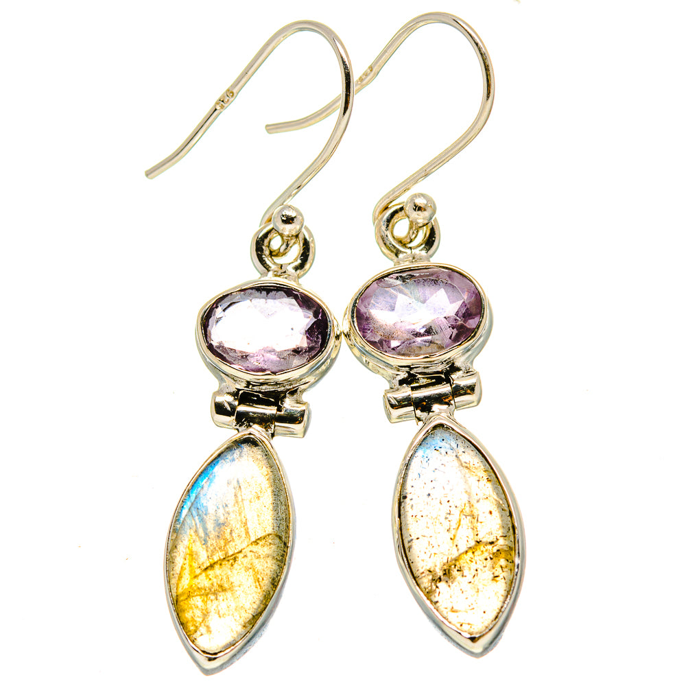 Labradorite Earrings handcrafted by Ana Silver Co - EARR413866