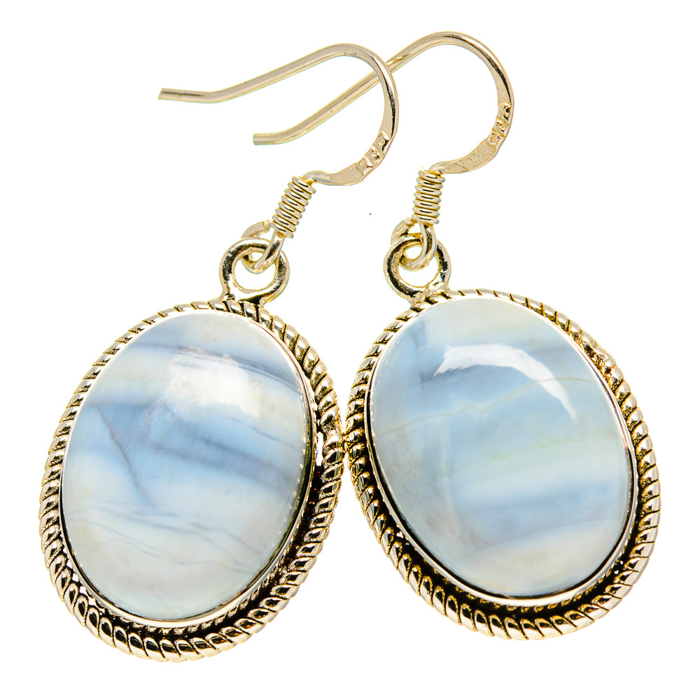 Owyhee Opal Earrings handcrafted by Ana Silver Co - EARR413870