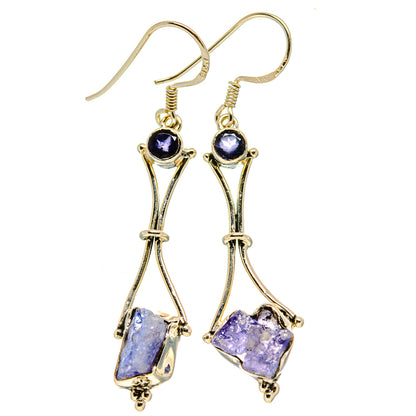Tanzanite Earrings handcrafted by Ana Silver Co - EARR413881