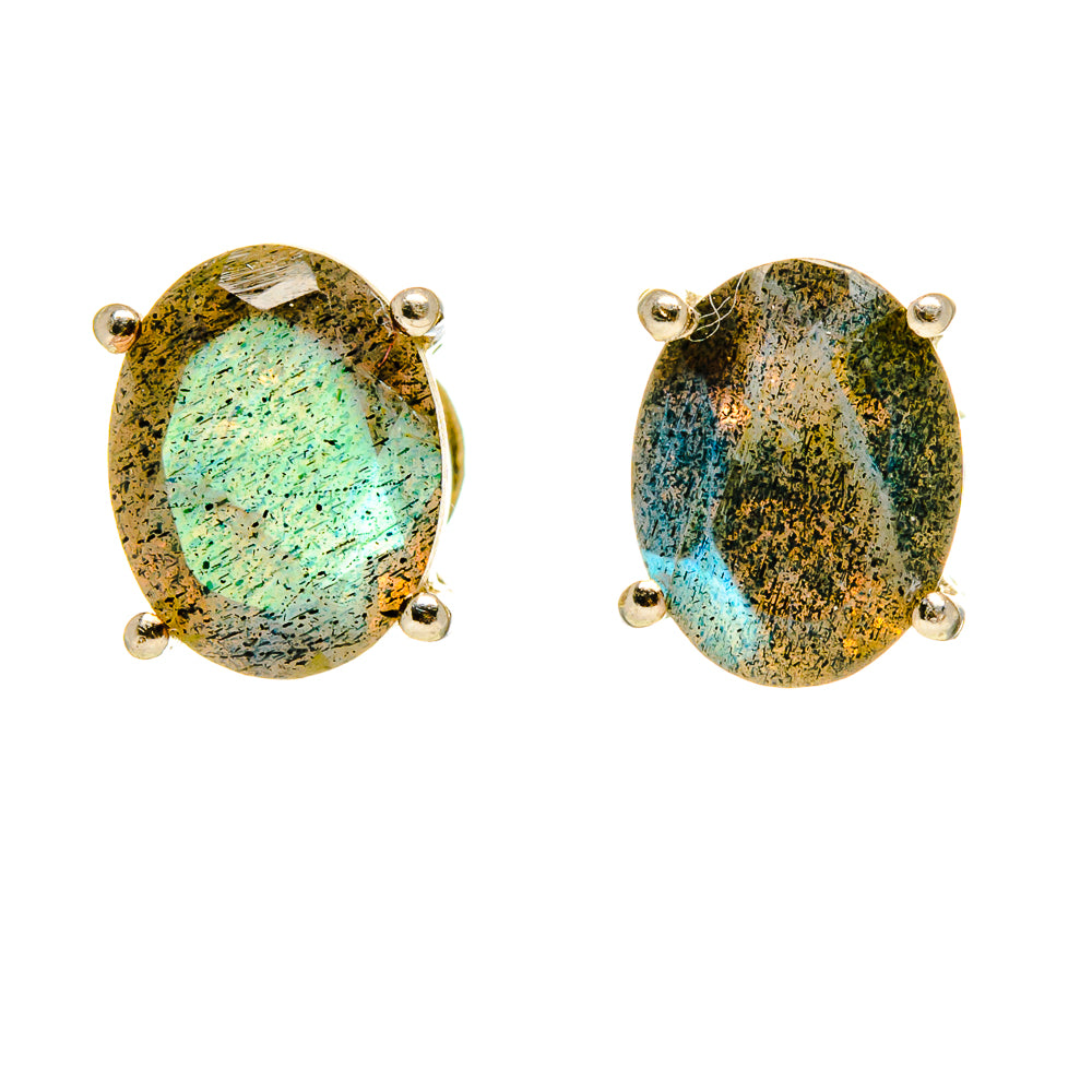 Labradorite Earrings handcrafted by Ana Silver Co - EARR413892