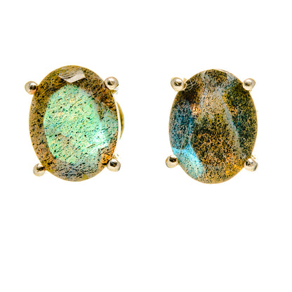 Labradorite Earrings handcrafted by Ana Silver Co - EARR413892