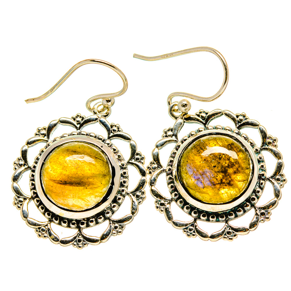 Labradorite Earrings handcrafted by Ana Silver Co - EARR413915