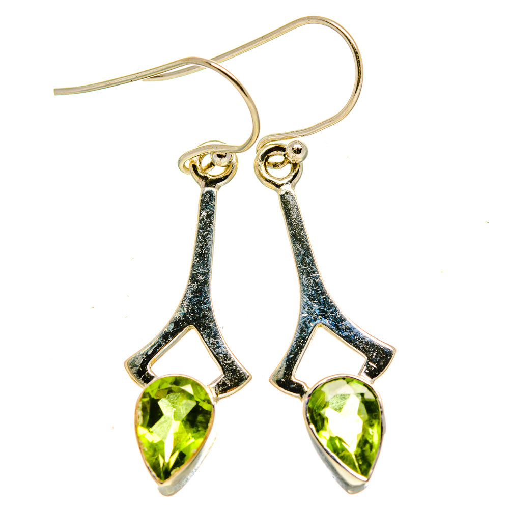 Peridot Earrings handcrafted by Ana Silver Co - EARR413917