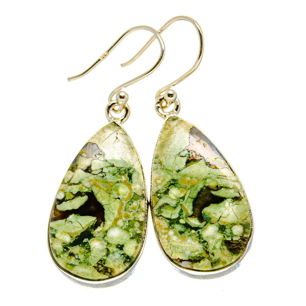 Rainforest Opal Earrings handcrafted by Ana Silver Co - EARR413927