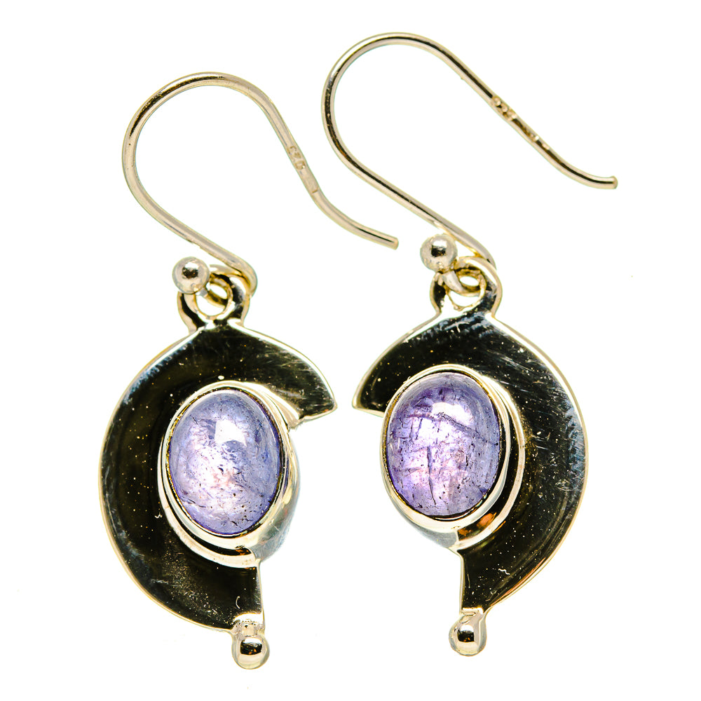 Tanzanite Earrings handcrafted by Ana Silver Co - EARR413930