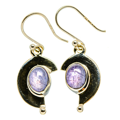 Tanzanite Earrings handcrafted by Ana Silver Co - EARR413930