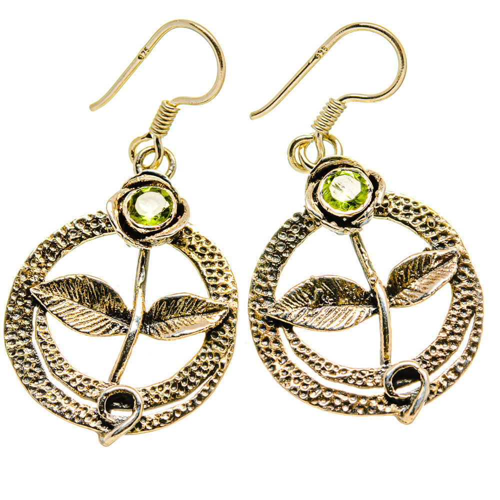 Peridot Earrings handcrafted by Ana Silver Co - EARR413951