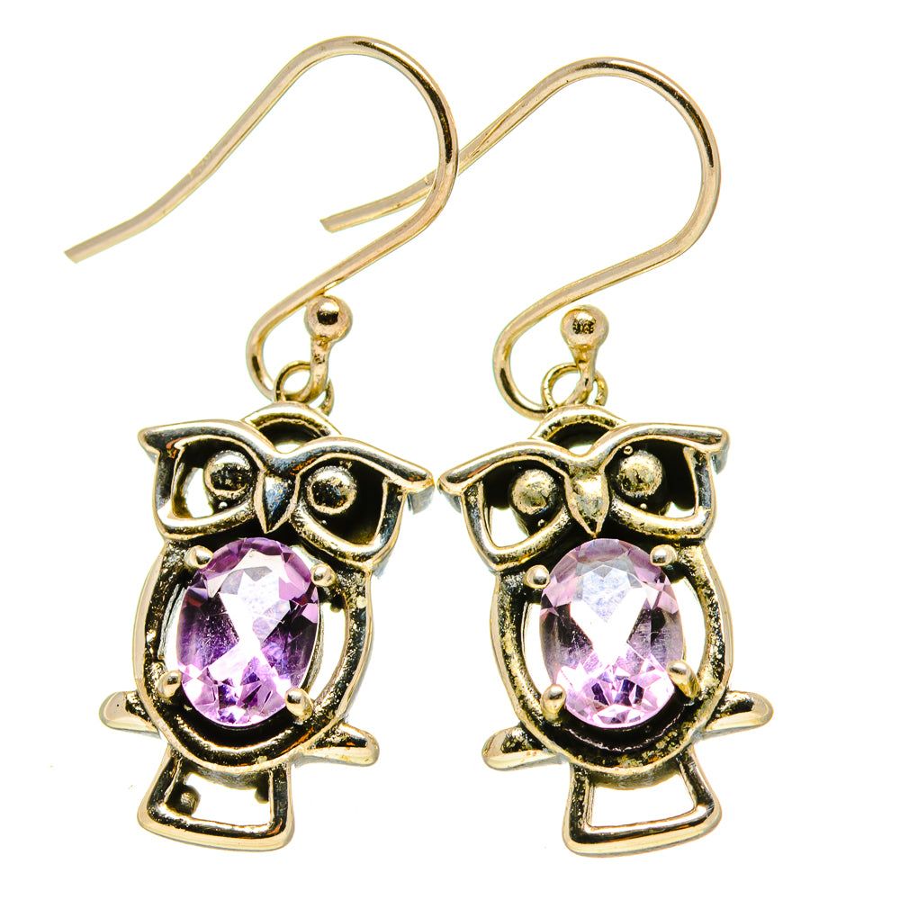 Amethyst Earrings handcrafted by Ana Silver Co - EARR413957