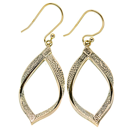 Leaf Earrings handcrafted by Ana Silver Co - EARR413981