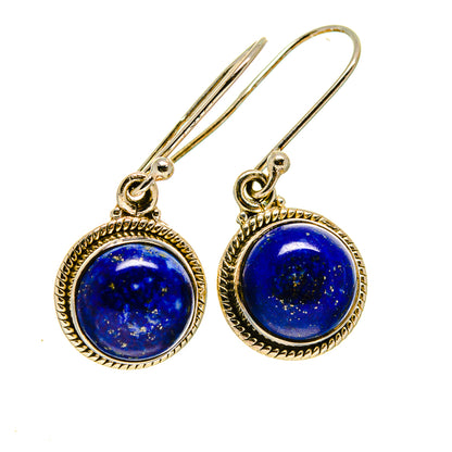 Lapis Lazuli Earrings handcrafted by Ana Silver Co - EARR413992