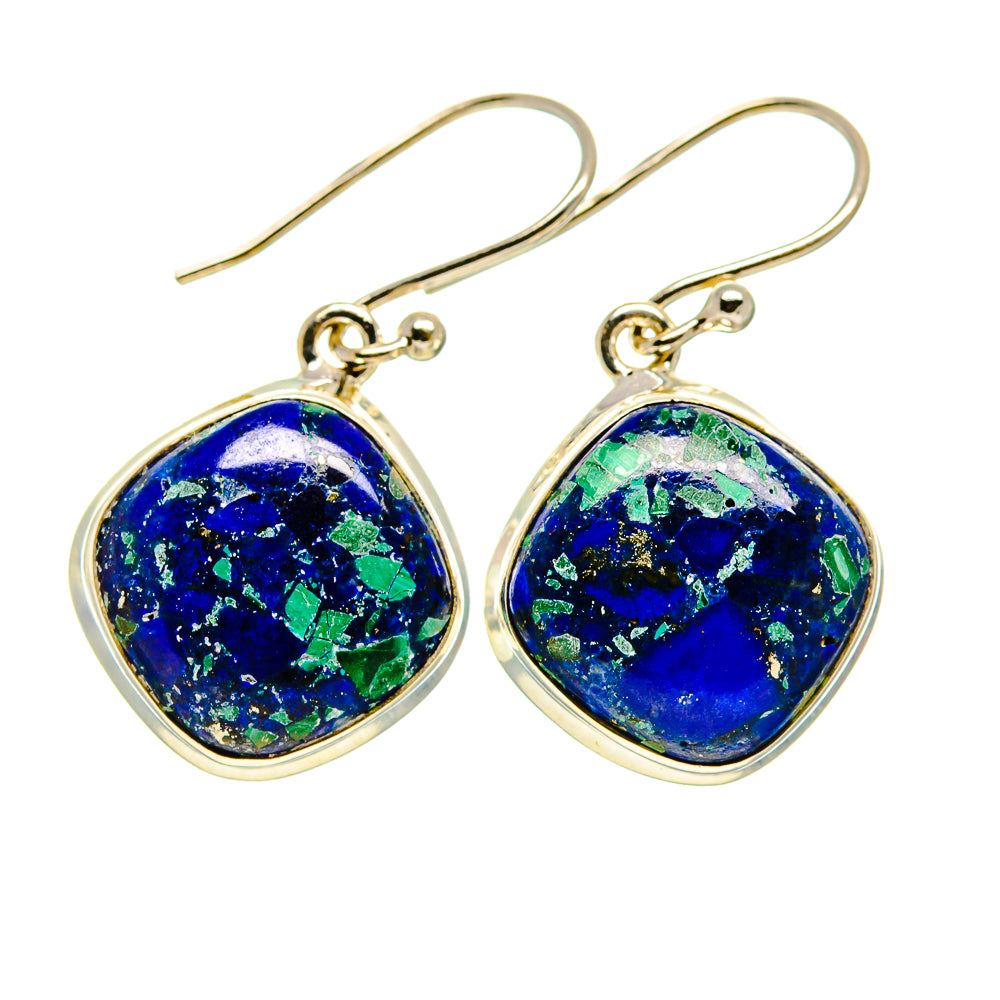 Azurite Earrings handcrafted by Ana Silver Co - EARR413999