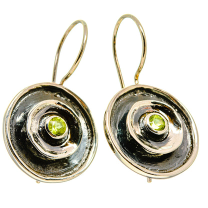 Peridot Earrings handcrafted by Ana Silver Co - EARR414003