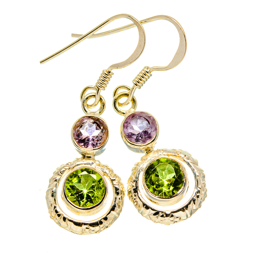 Peridot Earrings handcrafted by Ana Silver Co - EARR414007